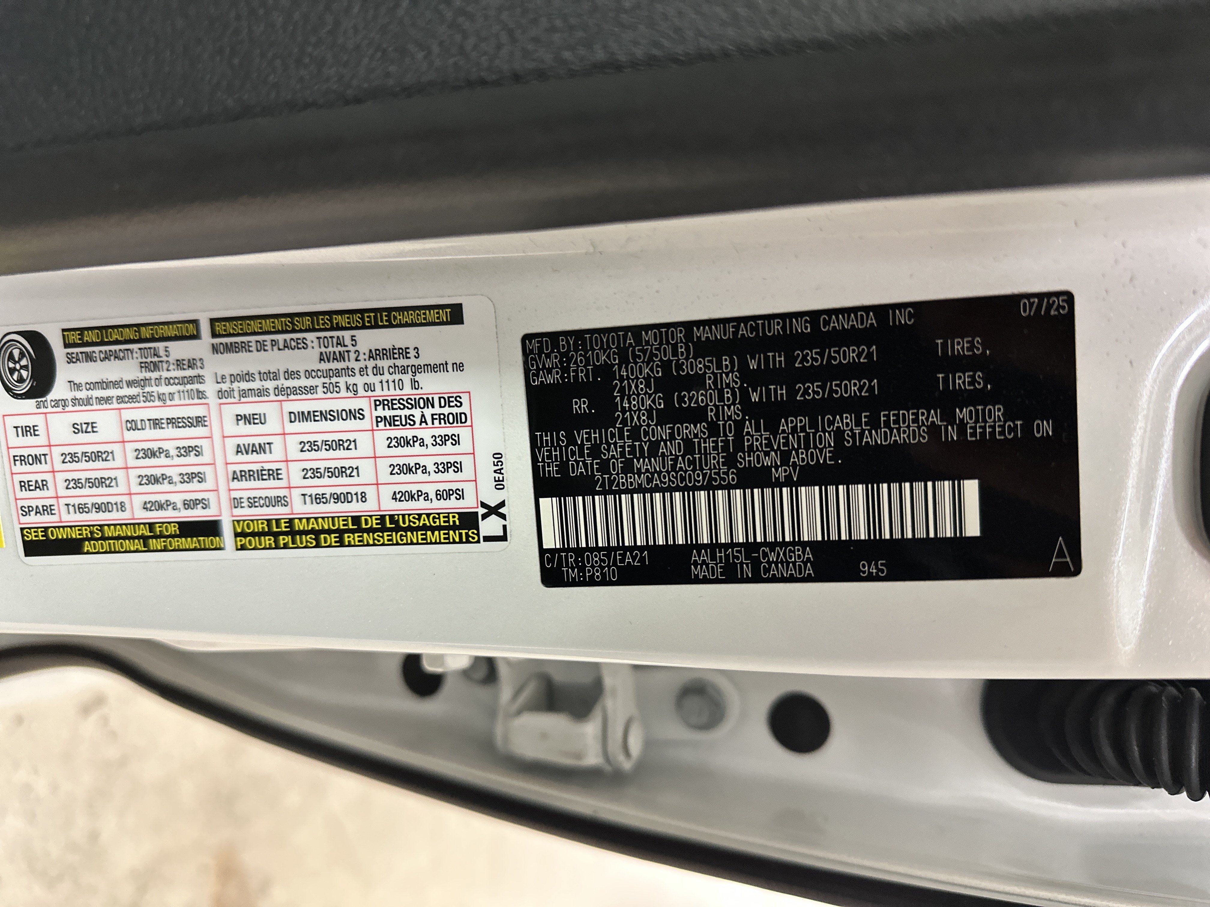 Certified 2025 Lexus RX 350h AWD/4WD image 35