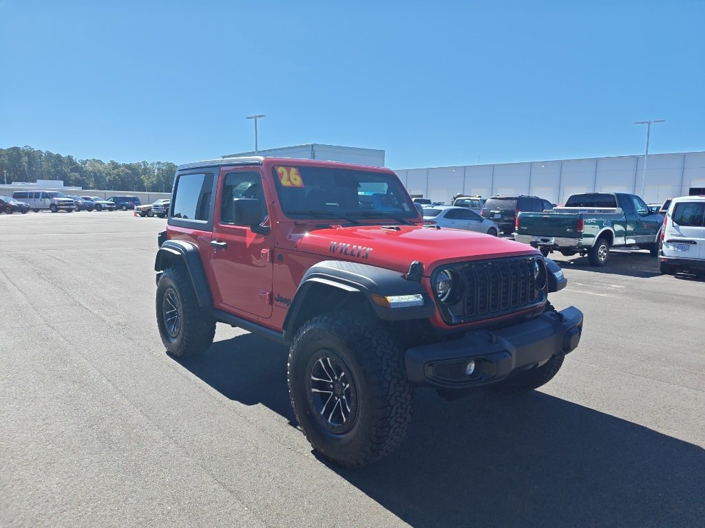 New 2026 Jeep Wrangler Willys