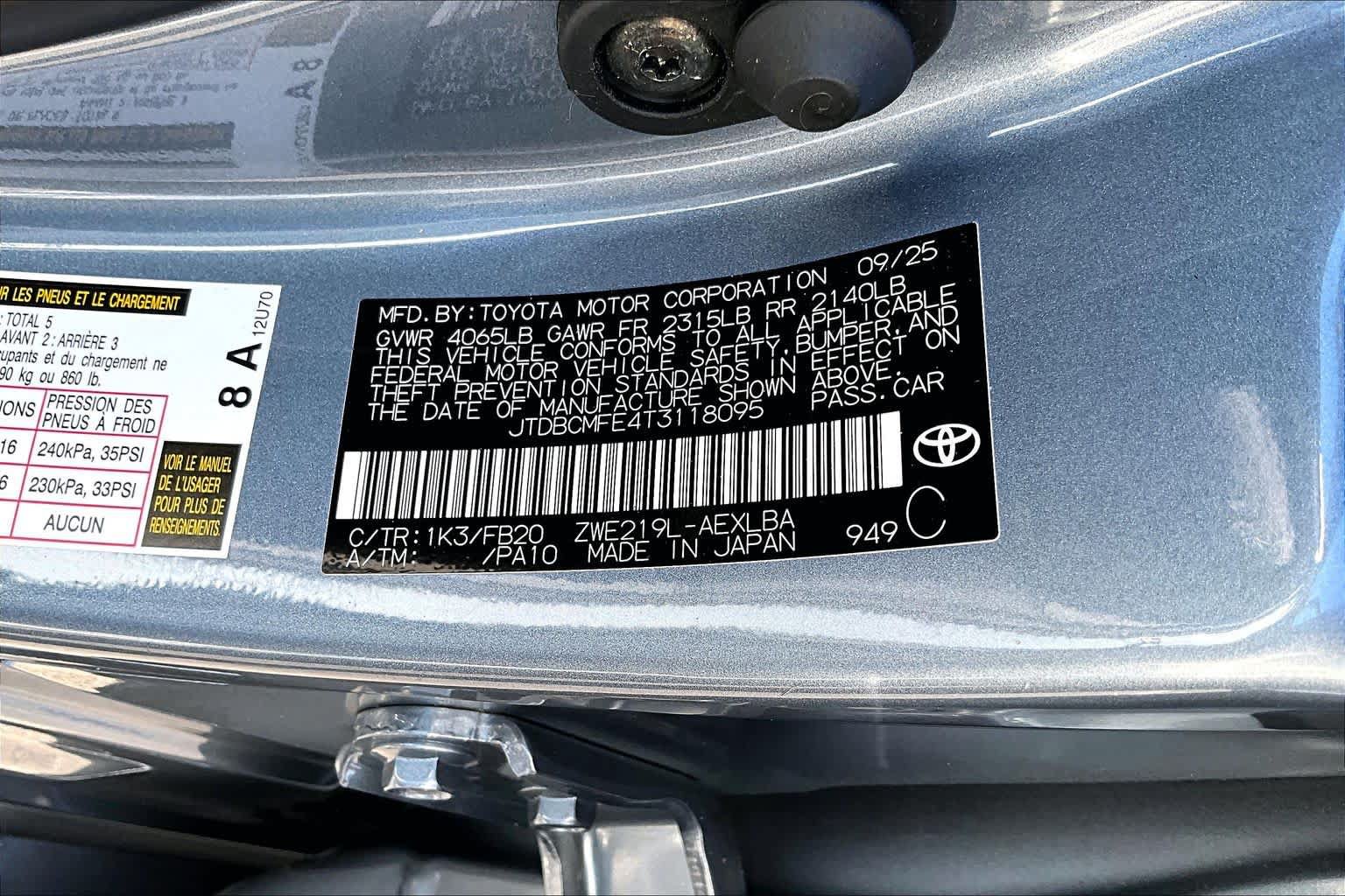 Certified 2026 Toyota Corolla LE FWD image 34