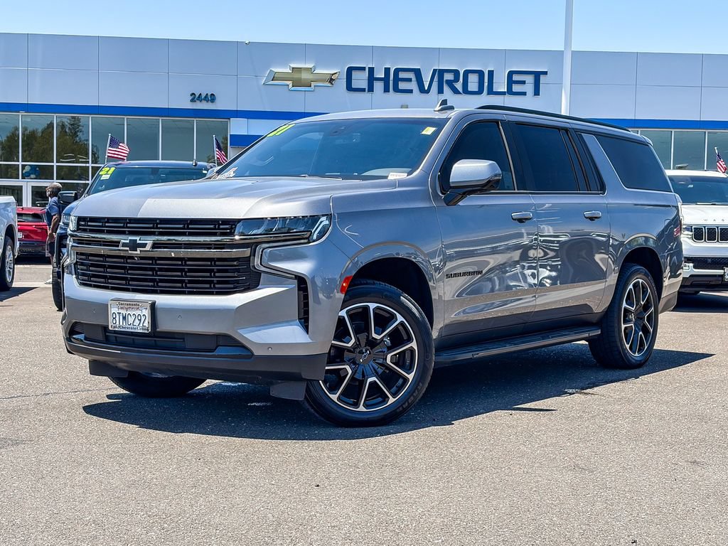 Used 2021 Chevrolet Suburban RST w/ Luxury Package AWD/4WD image 1