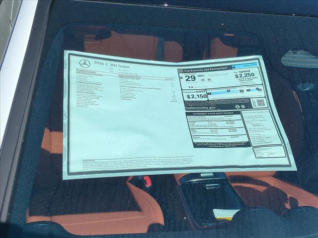 New 2026 Mercedes-Benz C 300 Sedan image 17