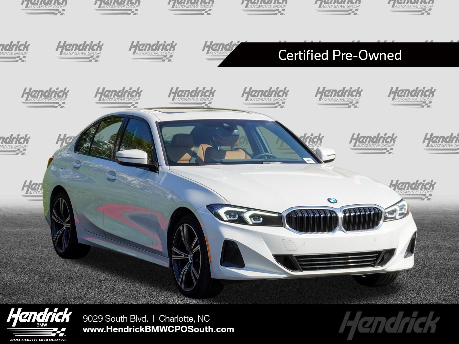 Certified 2023 BMW 330i xDrive Sedan w/ Premium Package AWD/4WD image 1