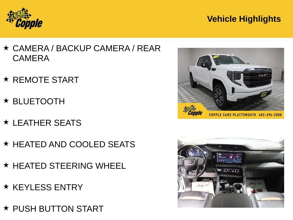 Used 2024 GMC Sierra 1500 AT4 w/ Technology Package image 4