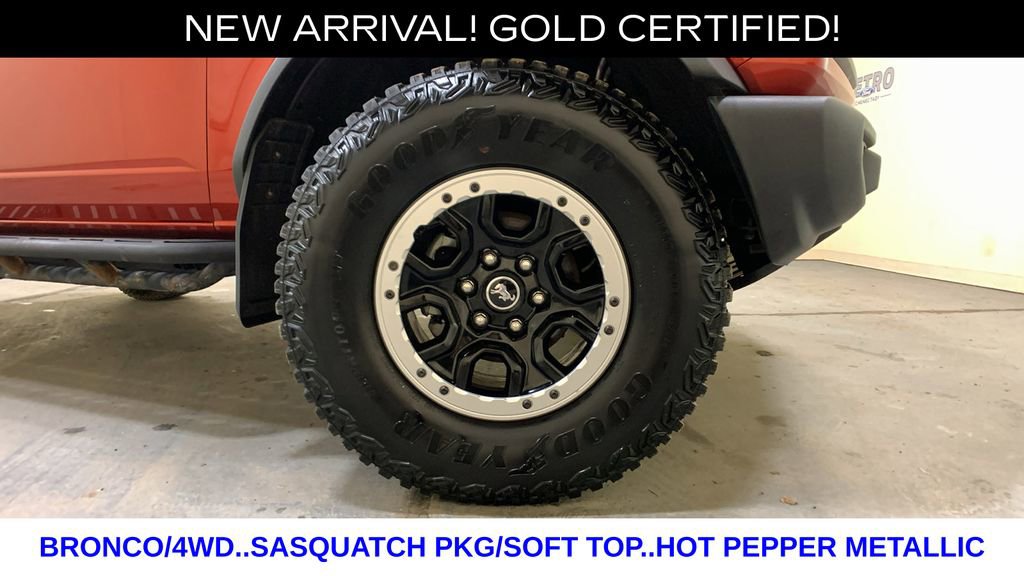 Certified 2023 Ford Bronco 4-Door w/ Sasquatch Package image 9