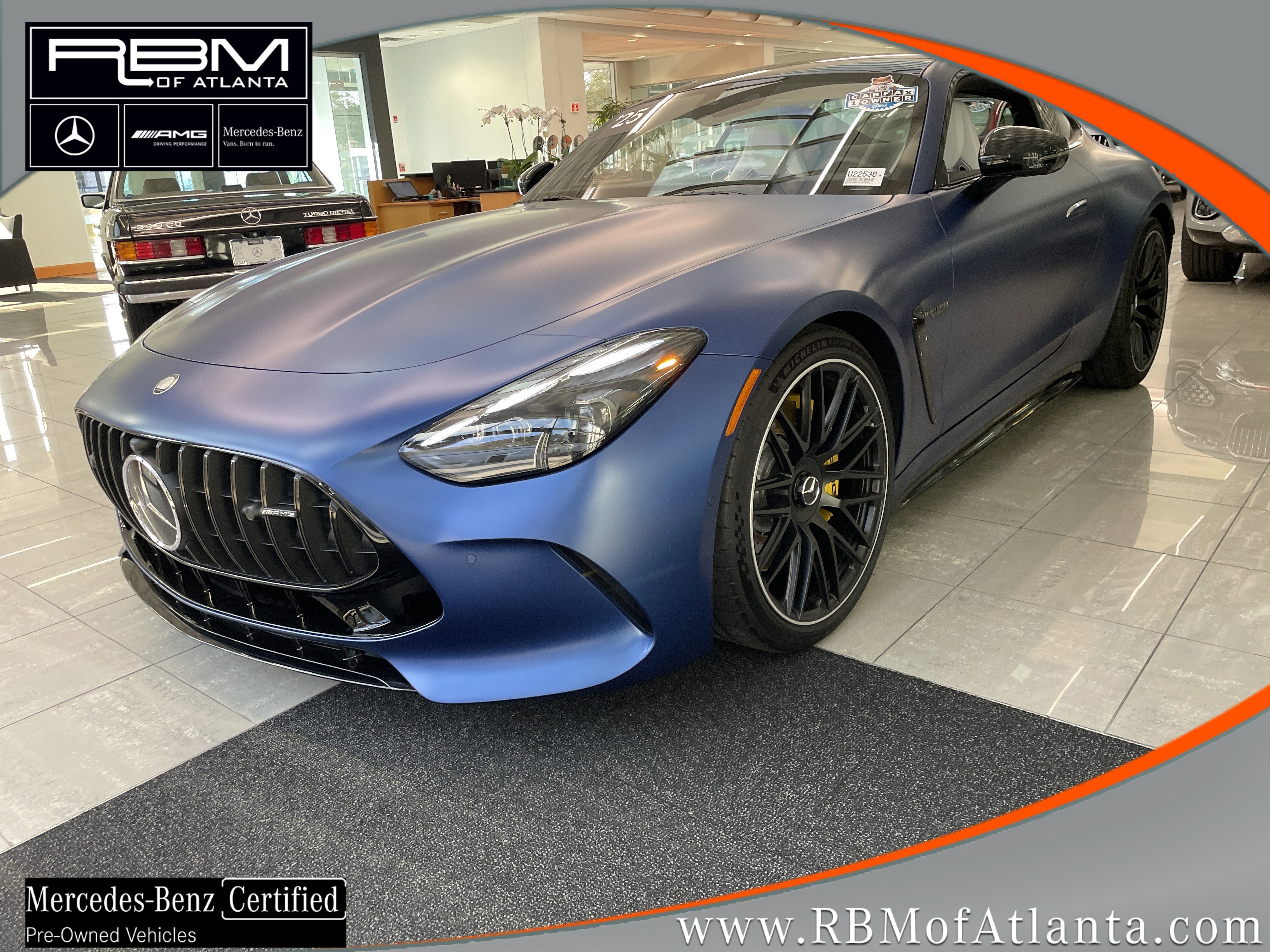 Certified 2025 Mercedes-Benz AMG GT 55 w/ Driver Assistance Package video 1