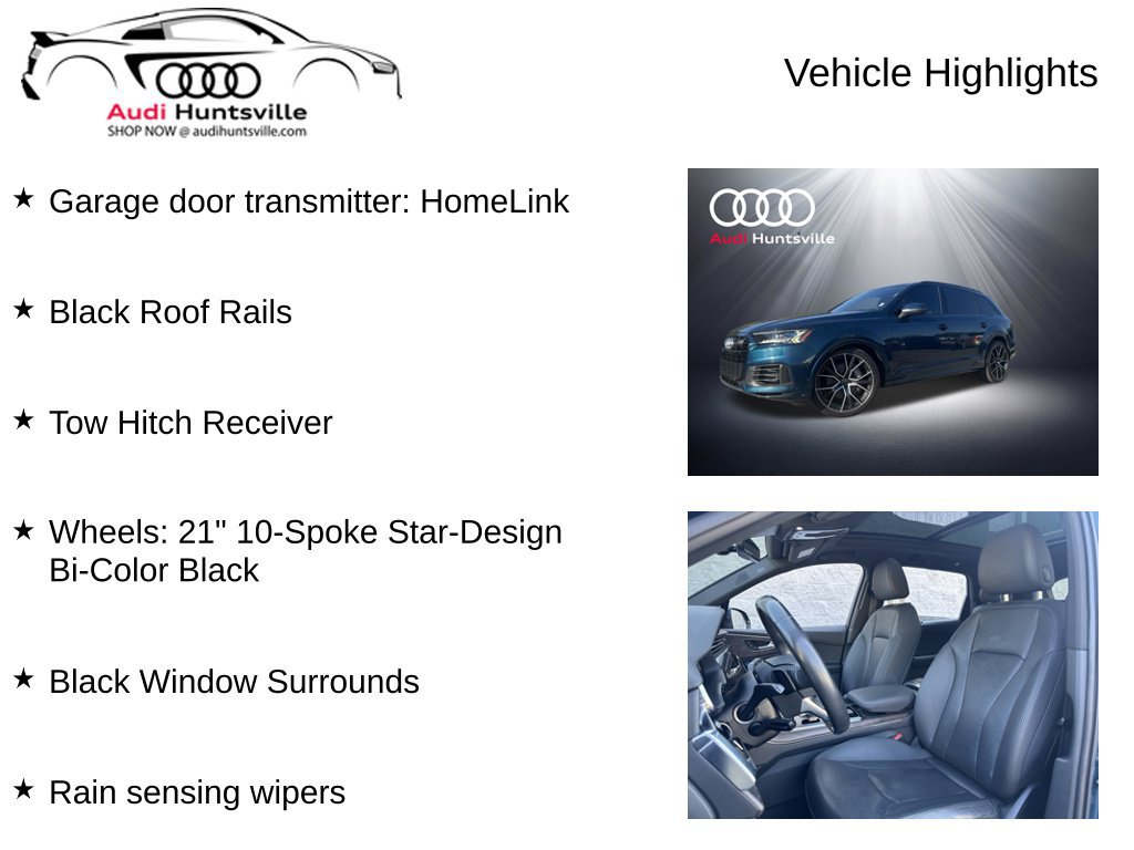 Used 2020 Audi Q7 3.0T Prestige w/ Black Optic Package AWD/4WD image 18