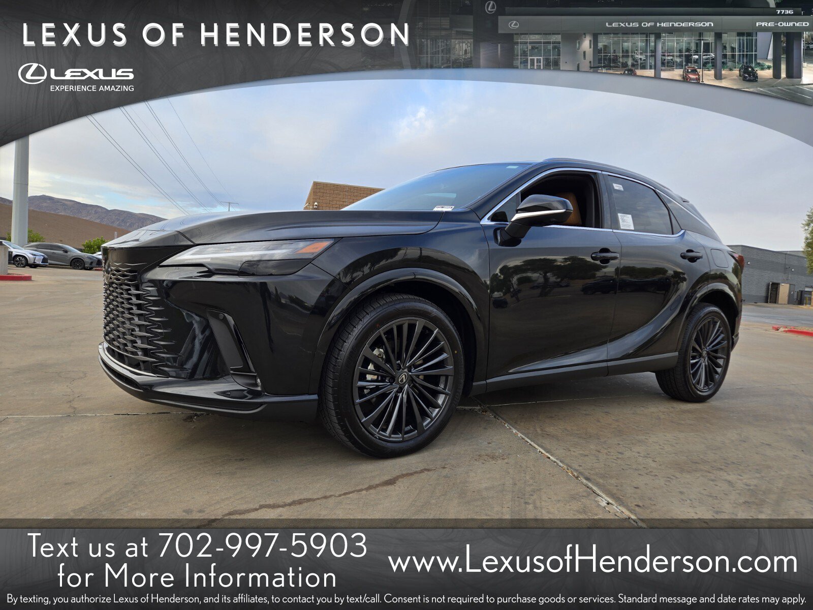 New 2026 Lexus RX 450h AWD