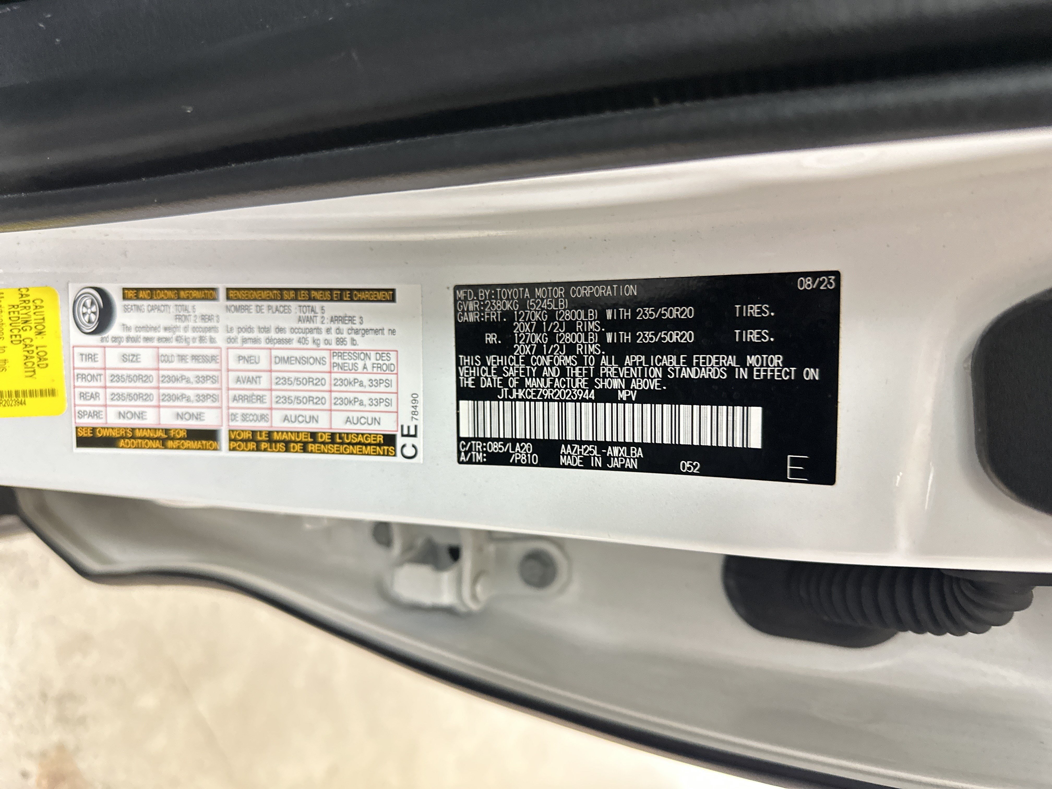 Used 2024 Lexus NX 350h AWD w/ Vision Package image 35