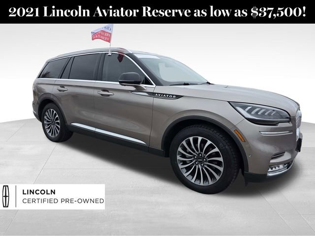 Certified 2021 Lincoln Aviator Reserve w/ Equipment Group 201A image 1