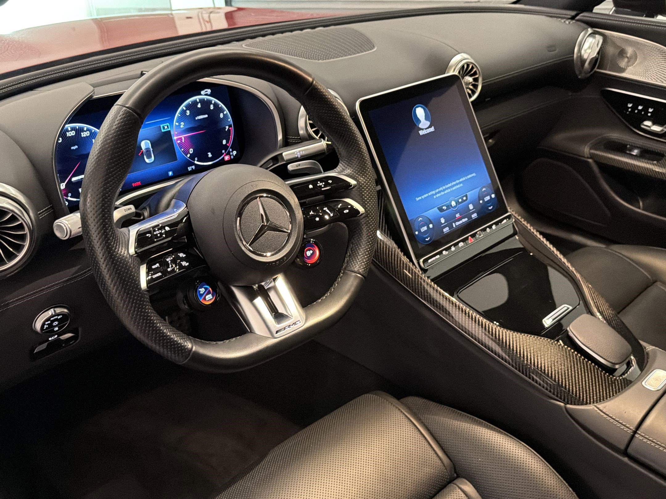 Used 2022 Mercedes-Benz SL 55 AMG 4MATIC w/ AMG Night Package image 4