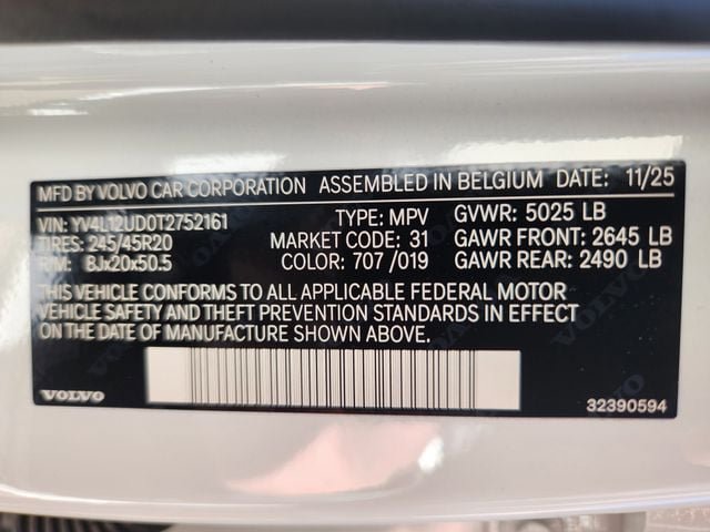 New 2026 Volvo XC40 B5 Ultra w/ Climate Package AWD/4WD image 25