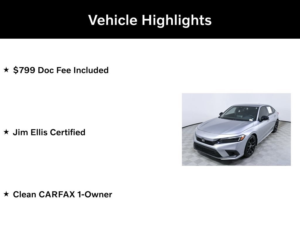 Used 2024 Honda Civic Sport image 2