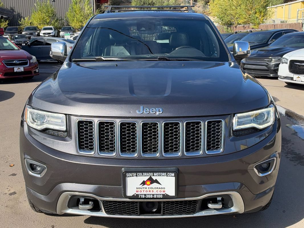 Used 2016 Jeep Grand Cherokee Overland w/ Advanced Technology Group AWD/4WD image 2