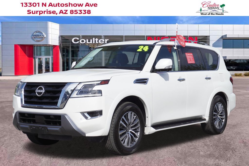 Certified 2024 Nissan Armada SL w/ Captain's Chairs Package