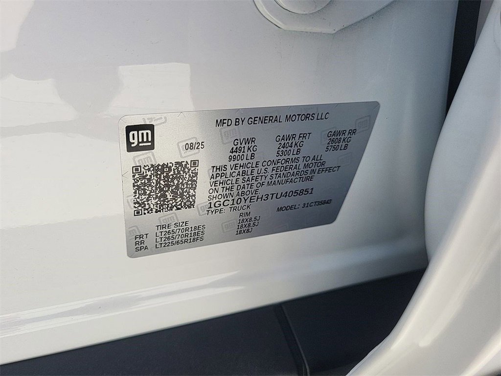 New 2026 Chevrolet Silverado EV LT image 38