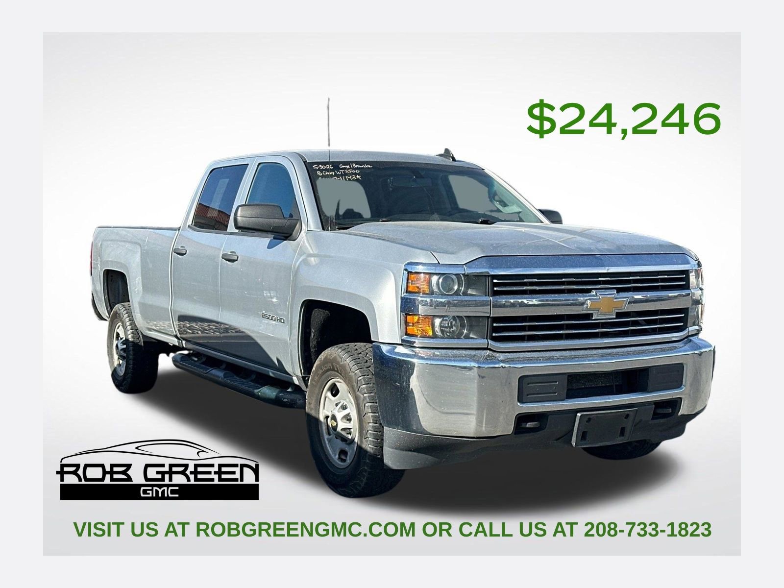 Used 2018 Chevrolet Silverado 2500 W/T w/ WT Fleet Convenience Package