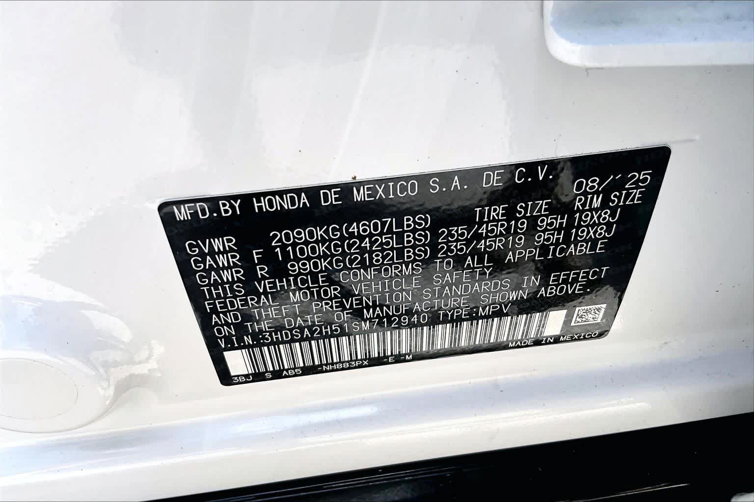 Certified 2025 Acura ADX A-Spec AWD/4WD image 35