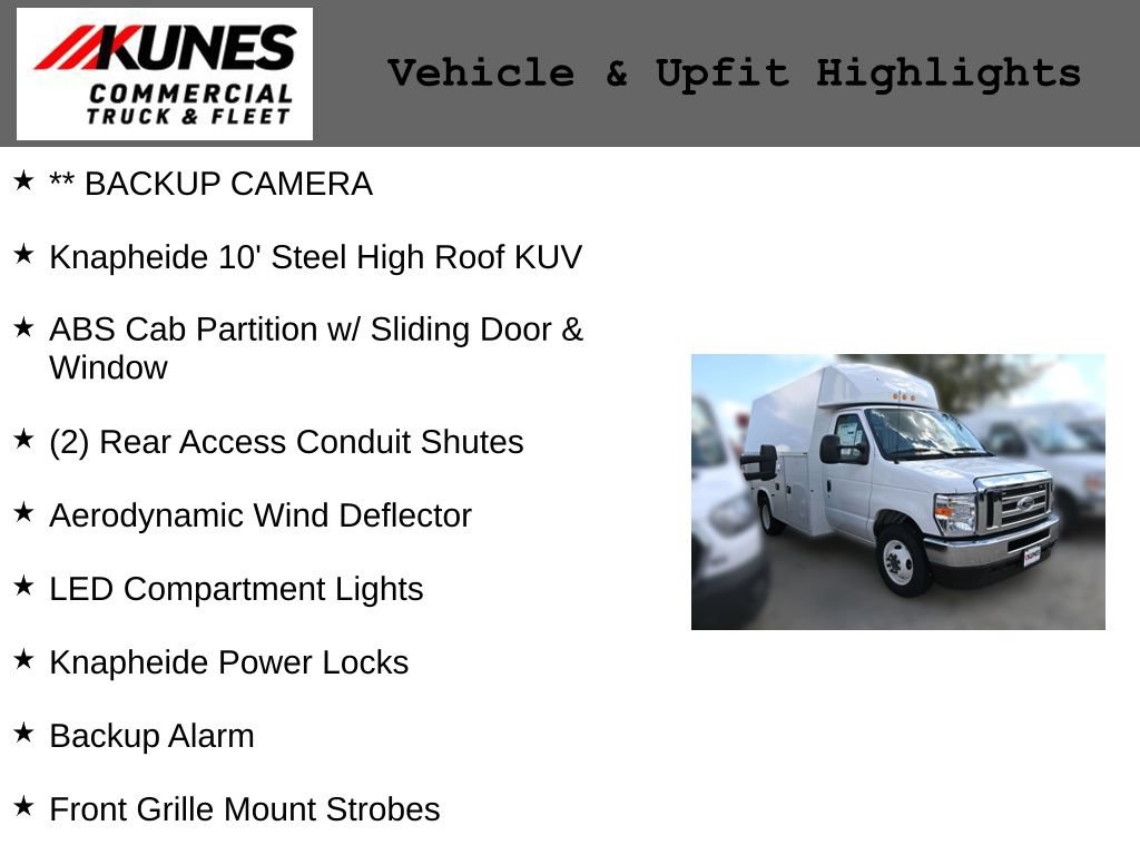 New 2025 Ford E-350 and Econoline 350 Super Duty w/ Power Equipment Group RWD image 3