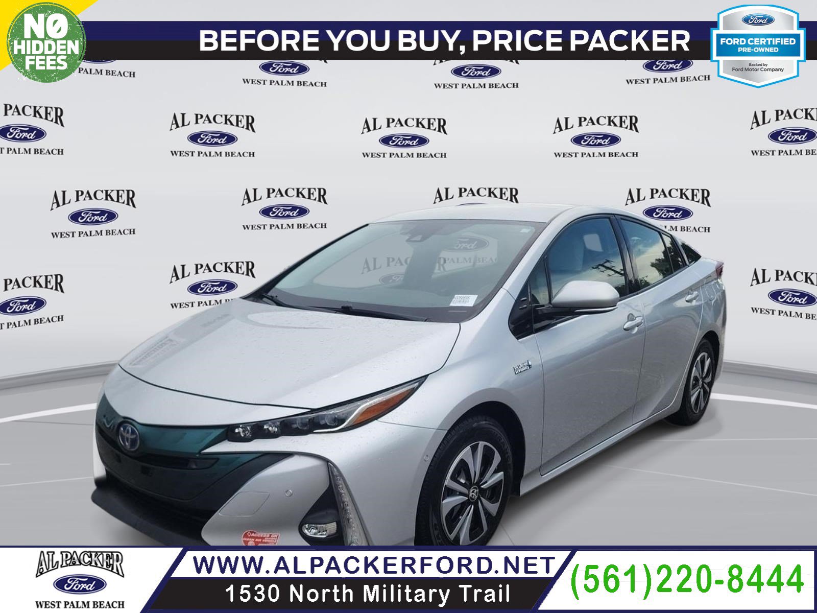 Used 2017 Toyota Prius Prime Advanced FWD image 1