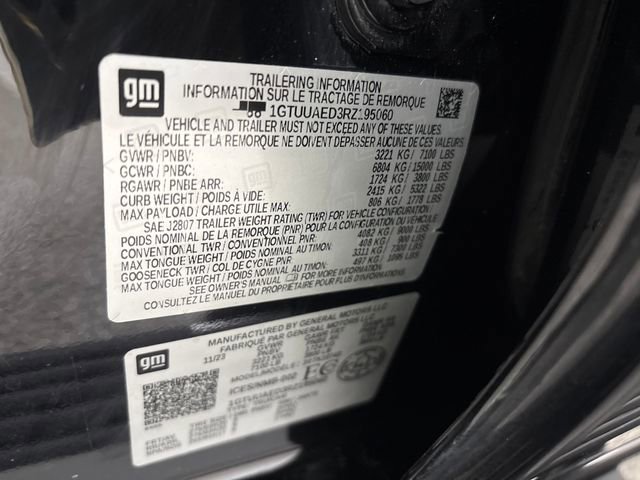 Used 2024 GMC Sierra 1500 Pro w/ Graphite Edition image 15