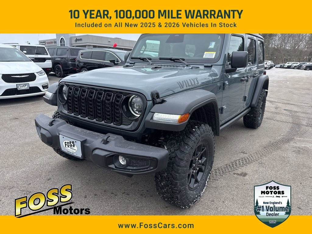 New 2026 Jeep Wrangler Willys