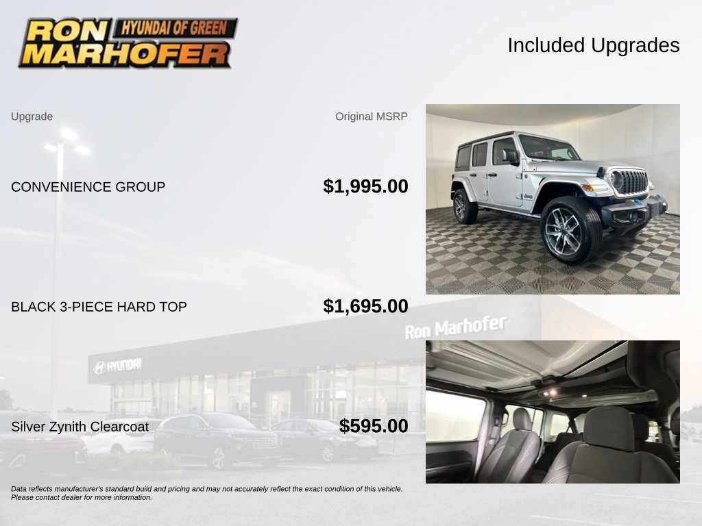Used 2024 Jeep Wrangler Unlimited w/ Convenience Group AWD/4WD image 6