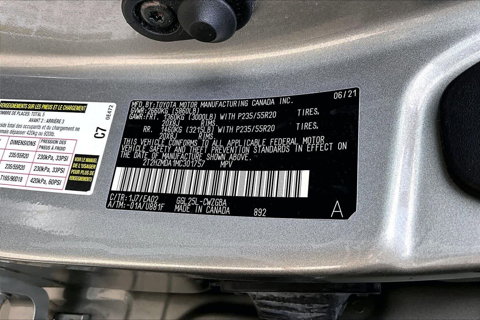Used 2021 Lexus RX 350 AWD w/ Premium Package image 37