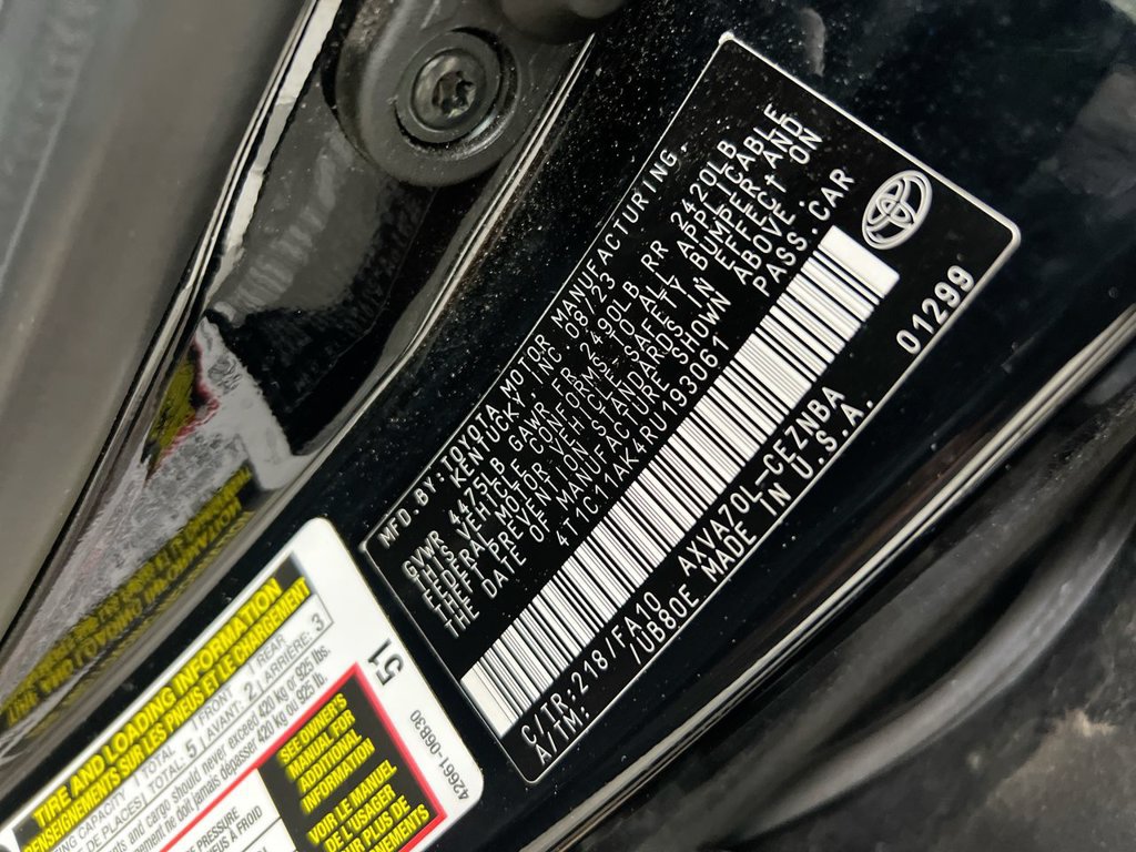 Used 2024 Toyota Camry LE FWD image 27