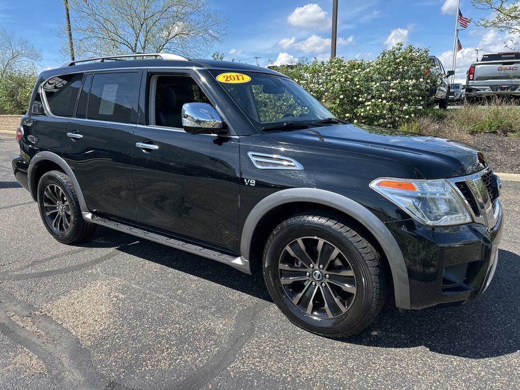 Used 2017 Nissan Armada Platinum w/ Captain Seat Package AWD/4WD image 17