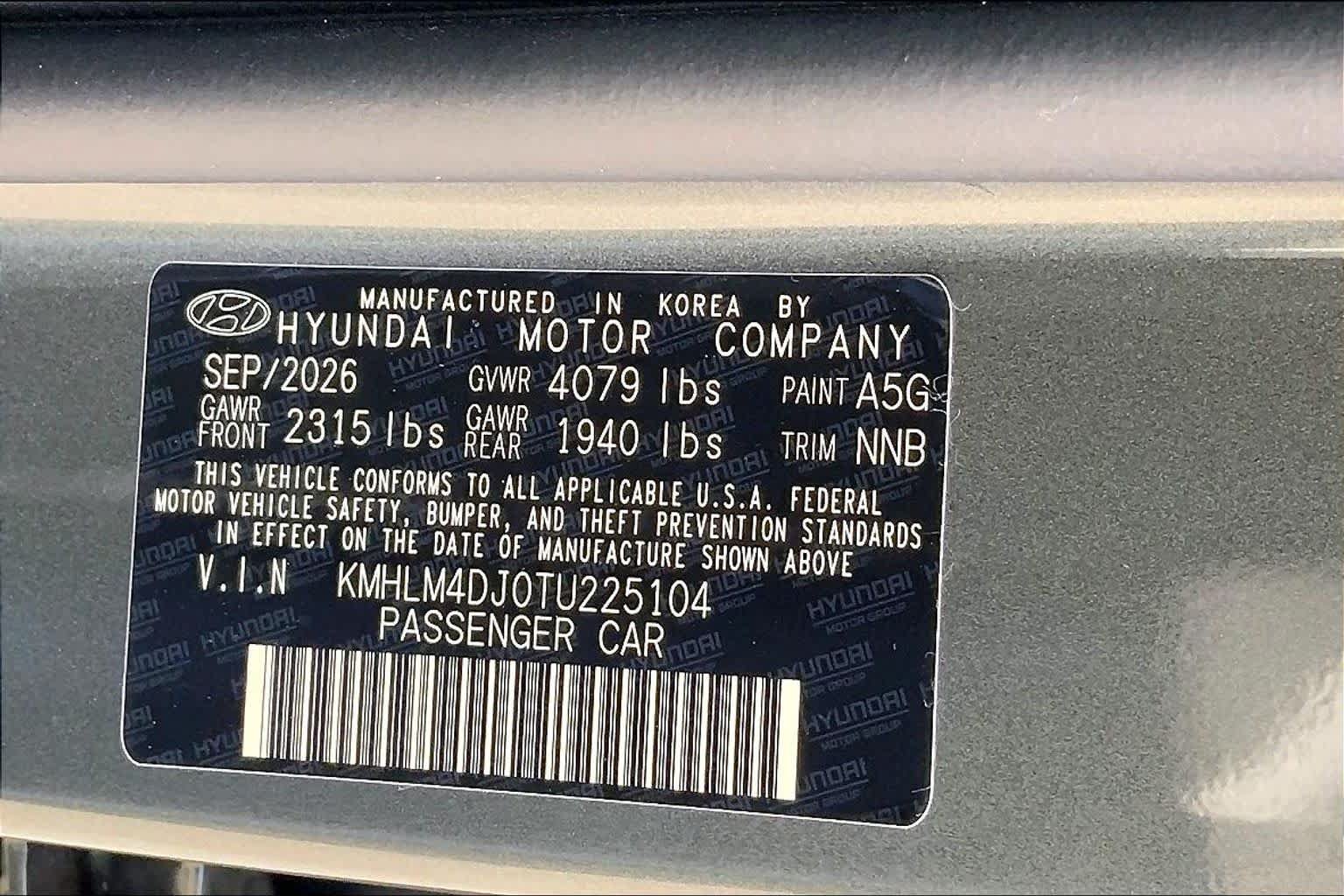 New 2026 Hyundai Elantra Hybrid FWD image 19