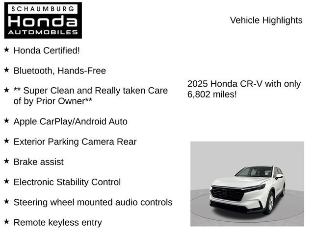 Certified 2025 Honda CR-V LX image 14