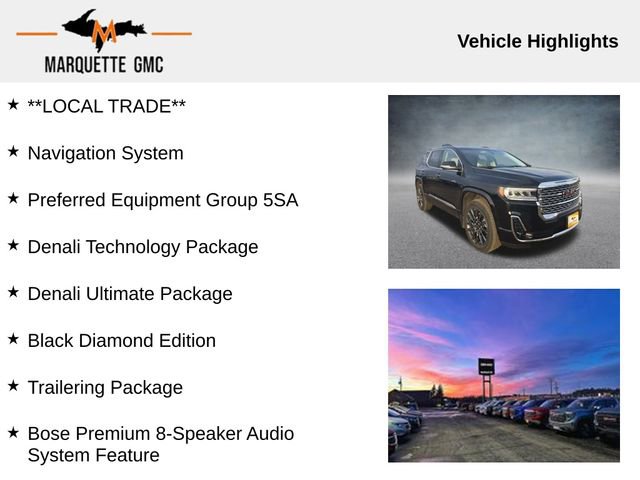 Used 2023 GMC Acadia Denali w/ Black Diamond Edition image 10