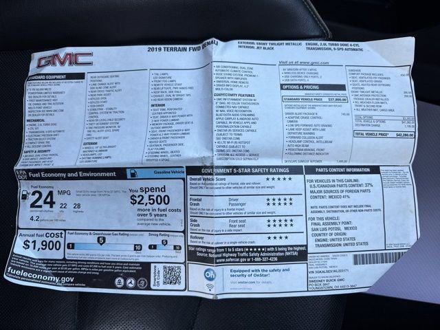 Used 2019 GMC Terrain Denali w/ Driver Alert Package II image 58