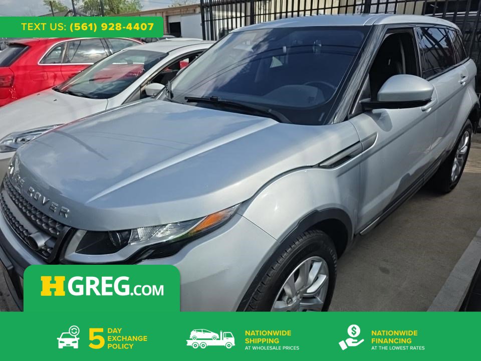 Used 2018 Land Rover Range Rover Evoque SE