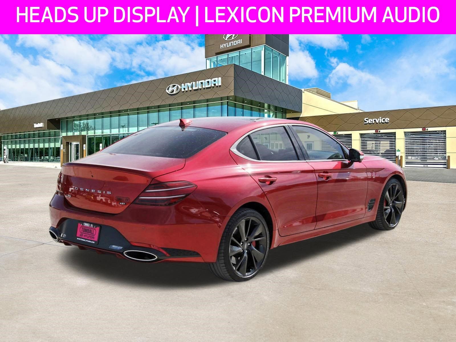 Used 2023 Genesis G70 3.3T w/ Sport Prestige Package image 5