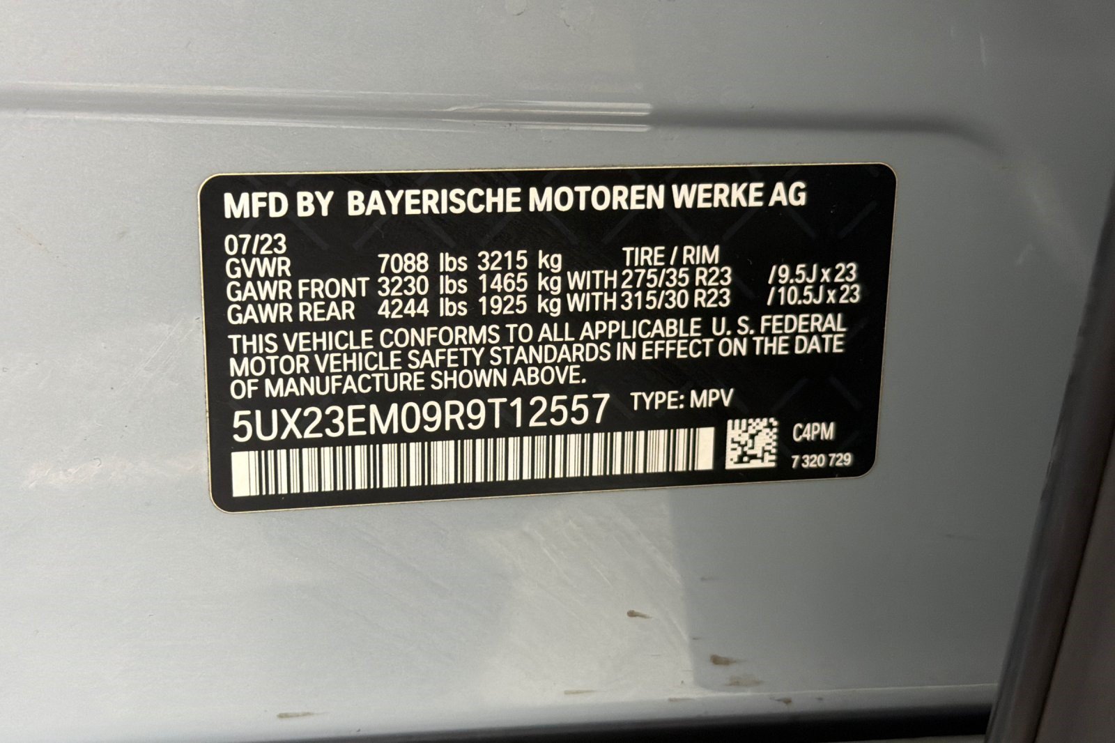Used 2024 BMW X7 xDrive40i w/ M Sport Package AWD/4WD image 28