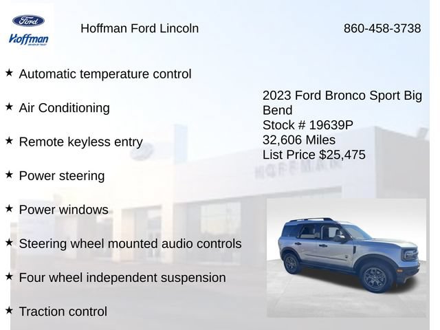 Used 2023 Ford Bronco Sport Big Bend AWD/4WD image 12