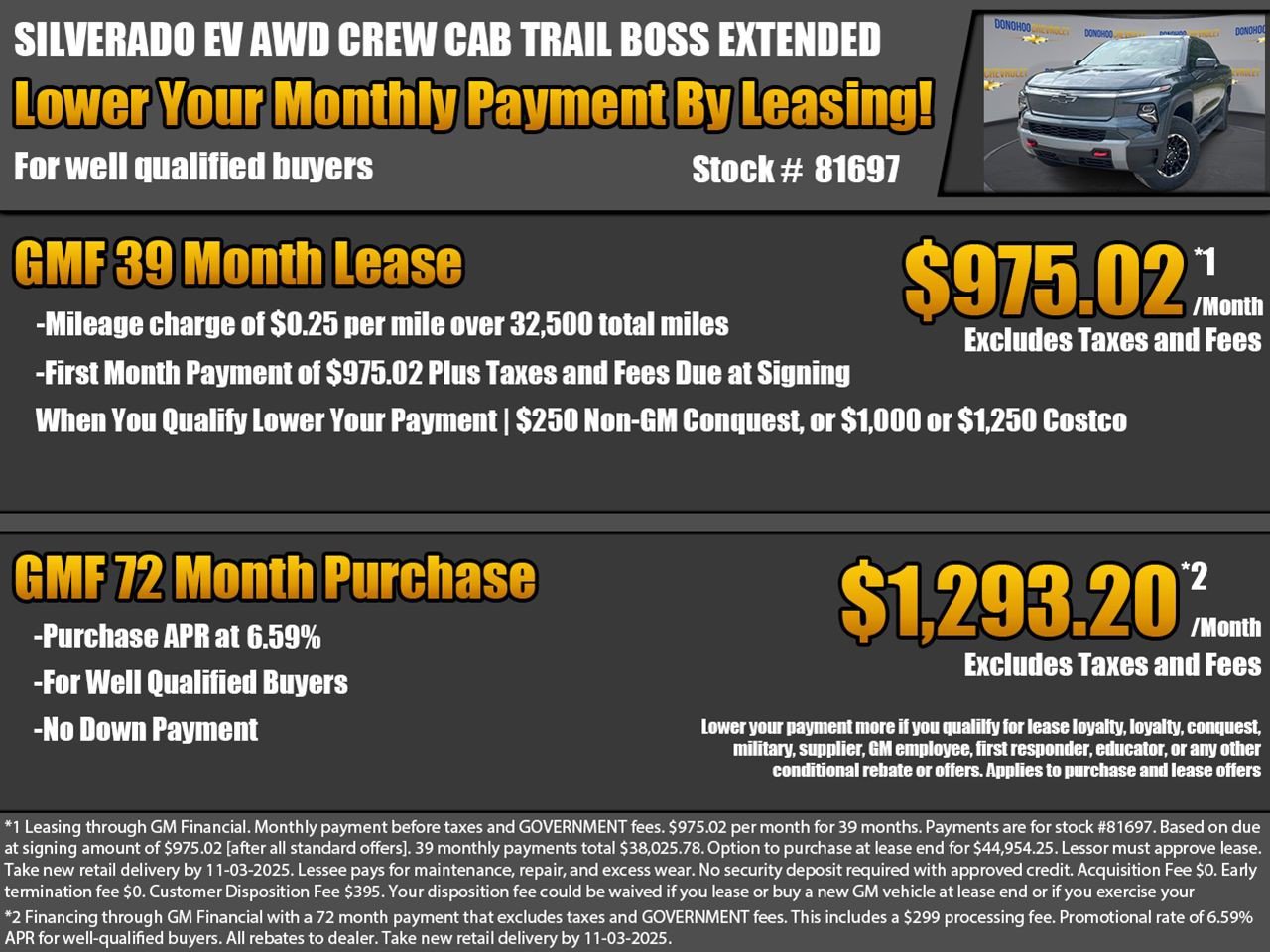 New 2026 Chevrolet Silverado EV Trail Boss w/ Premium Package image 2