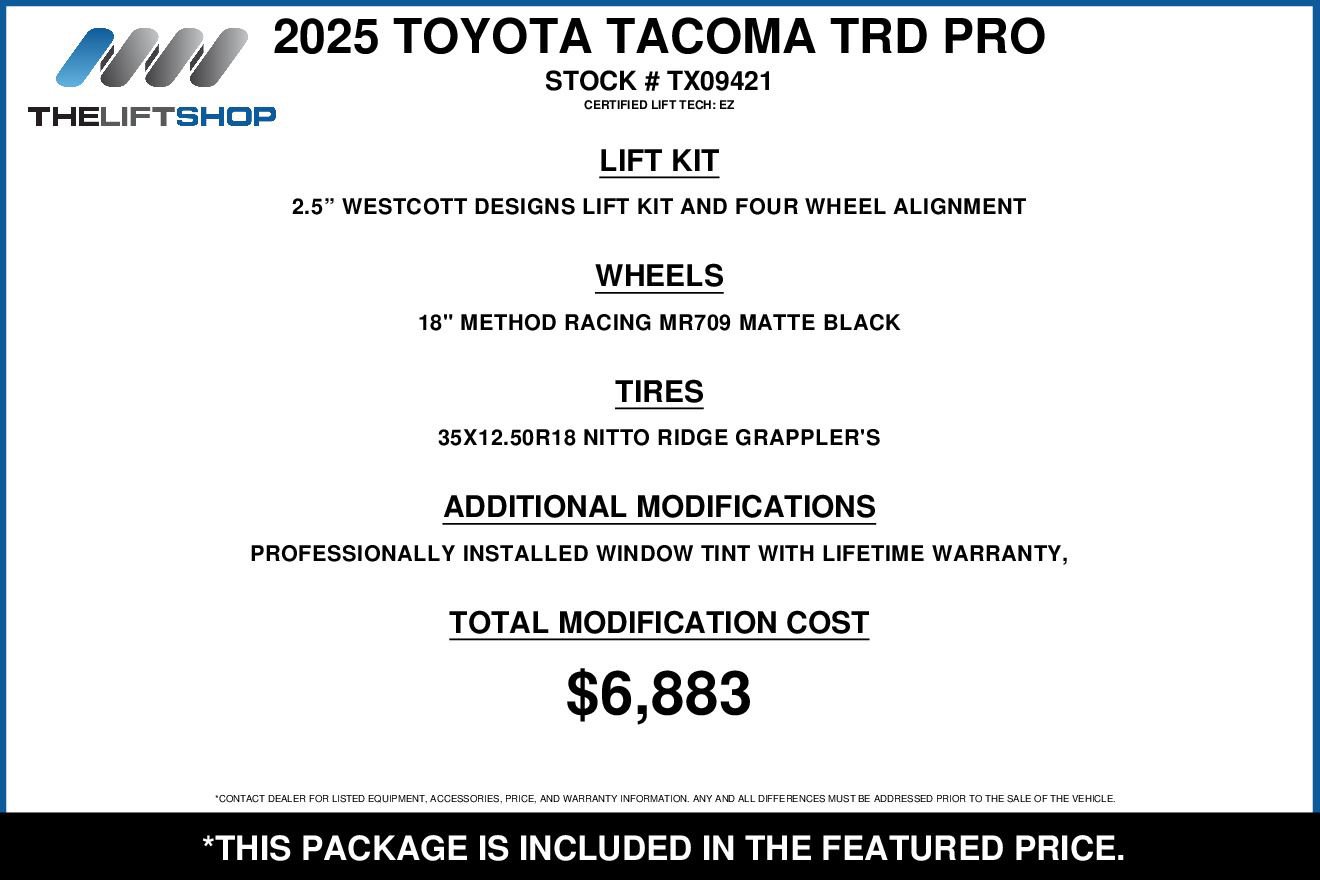 Used 2025 Toyota Tacoma TRD Pro w/ Tow Tech Package AWD/4WD video 2