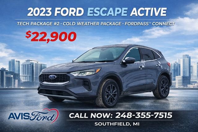 Used 2023 Ford Escape Active w/ Tech Pack #2 video 1