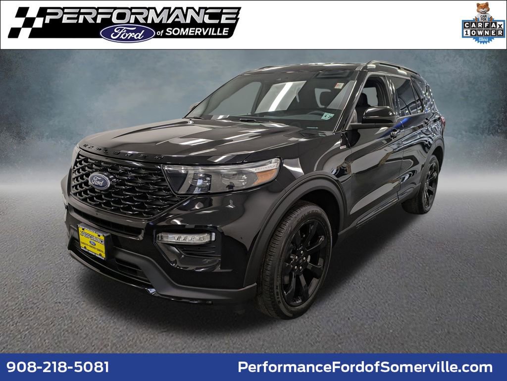 Used 2022 Ford Explorer ST-Line w/ Class IV Trailer Tow Package AWD/4WD image 1