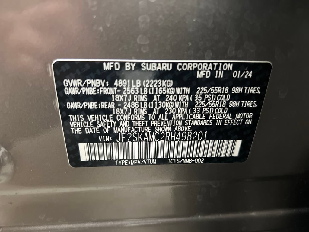 Used 2024 Subaru Forester Touring w/ POP Package 3 AWD/4WD image 33