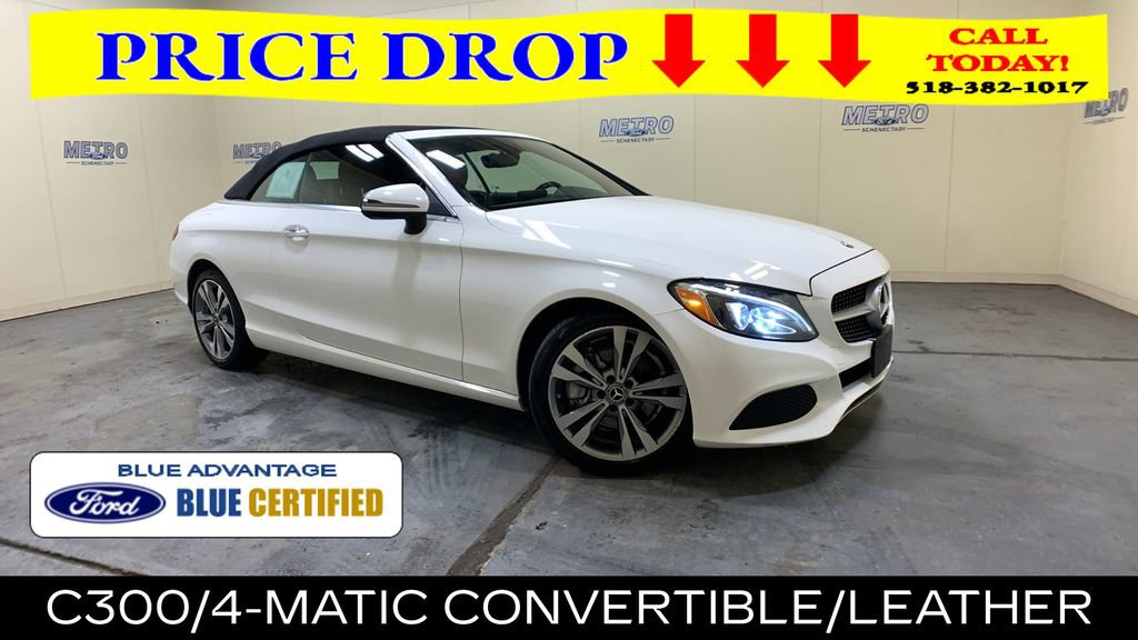 Used 2018 Mercedes-Benz C 300 4MATIC Cabriolet