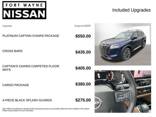 New 2026 Nissan Pathfinder Platinum image 4