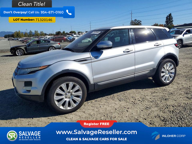 Used 2012 Land Rover Range Rover Evoque Pure Premium