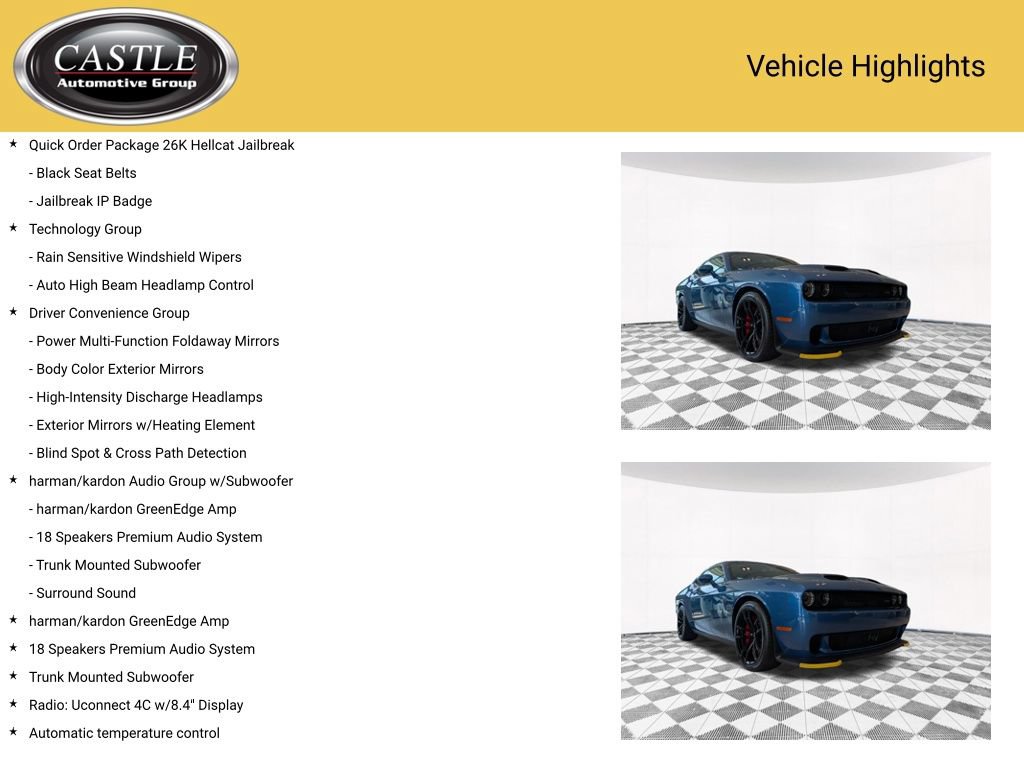 Used 2023 Dodge Challenger SRT Hellcat RWD image 4