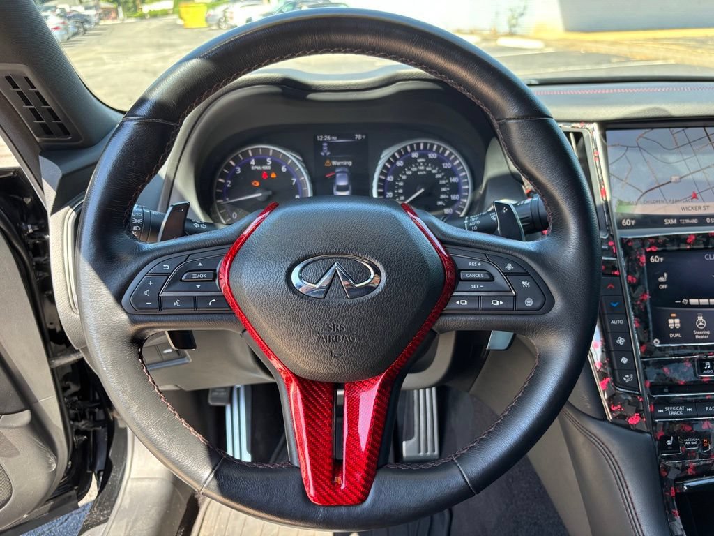 Used 2018 INFINITI Q50 Red Sport 400 AWD/4WD image 34