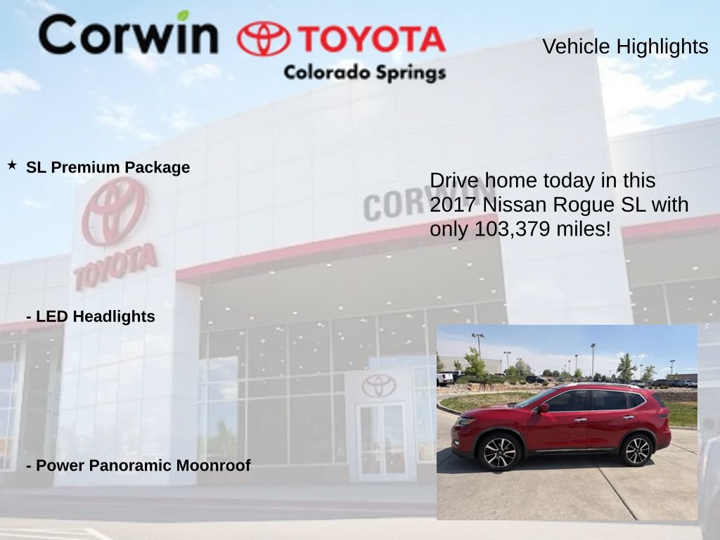 Used 2017 Nissan Rogue SL w/ SL Premium Package FWD image 7