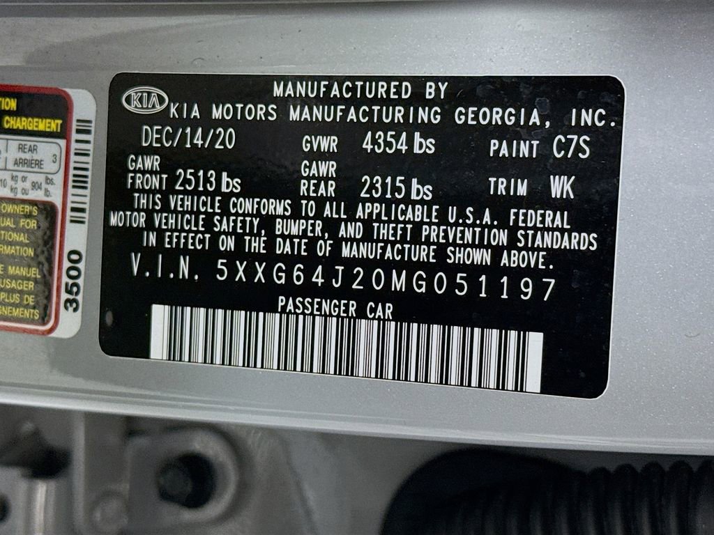 Used 2021 Kia K5 GT-Line w/ GT-Line FWD Premium Package image 35