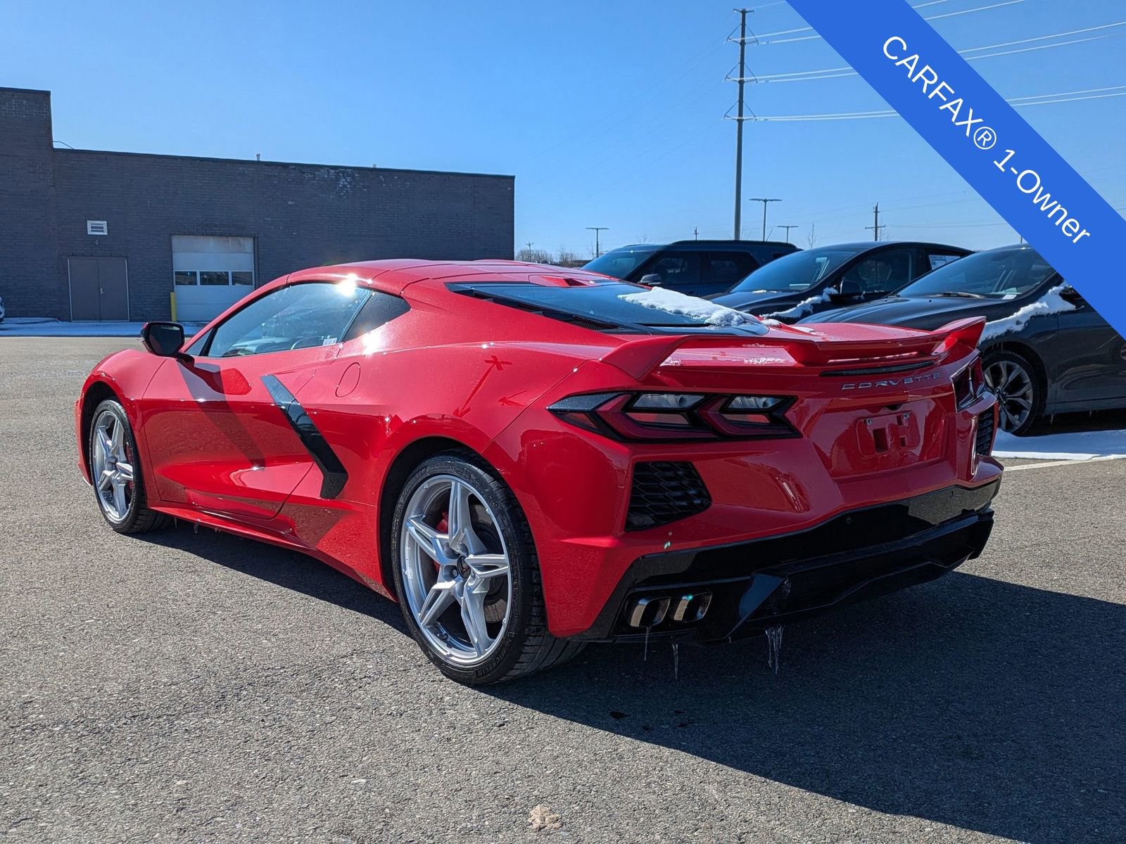 Used 2020 Chevrolet Corvette Stingray Premium Cpe w/ 3LT Preferred Equipment Group image 3